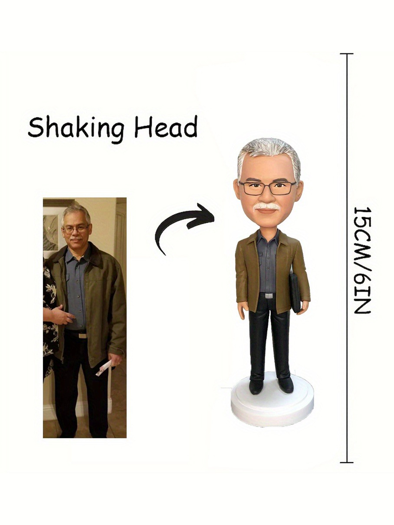 Custom Bobblehead Dolls Personalized Gifts Made from Clay